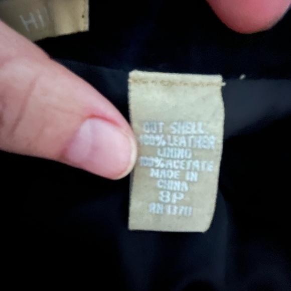 Kate Hill 100% Leather Suede High Rise Pants - Picture 10 of 10